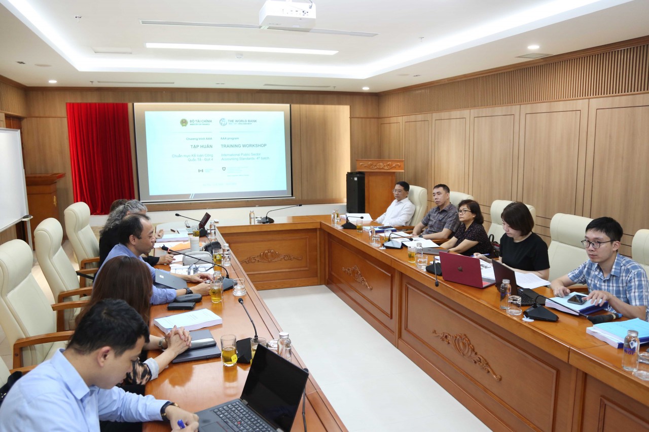 Bộ Tài chính đào tạo 5 Chuẩn mực kế toán công quốc tế Bộ Tài chính đào tạo 5 Chuẩn mực kế toán công quốc tế