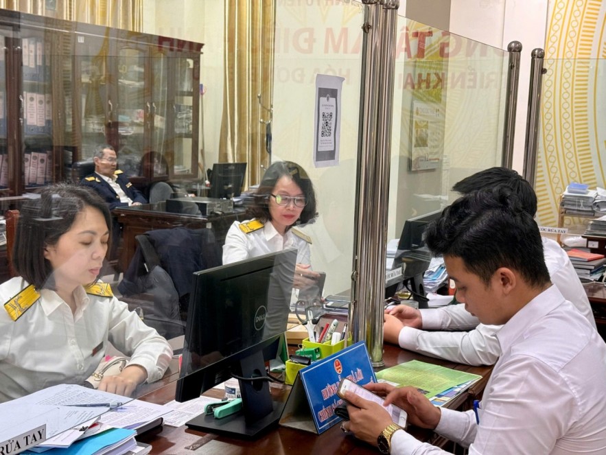 Thuế tỉnh Tuyên Quang thu nội địa 3 tháng đạt gần 39% dự toán