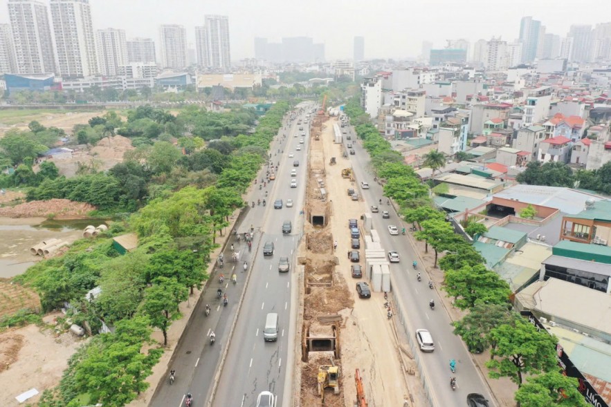Hà Nội tăng tốc giải ngân vốn đầu tư công, tạo “cú hích” tăng trưởng Hà Nội tăng tốc giải ngân vốn đầu tư công, tạo “cú hích” tăng trưởng