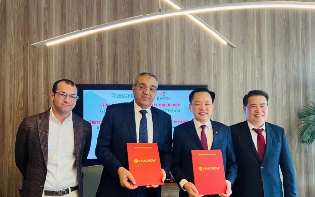 Tập đoàn Hóa chất Việt Nam hợp tác Kayan for International Trade, đảm bảo an ninh nguyên liệu phân bón