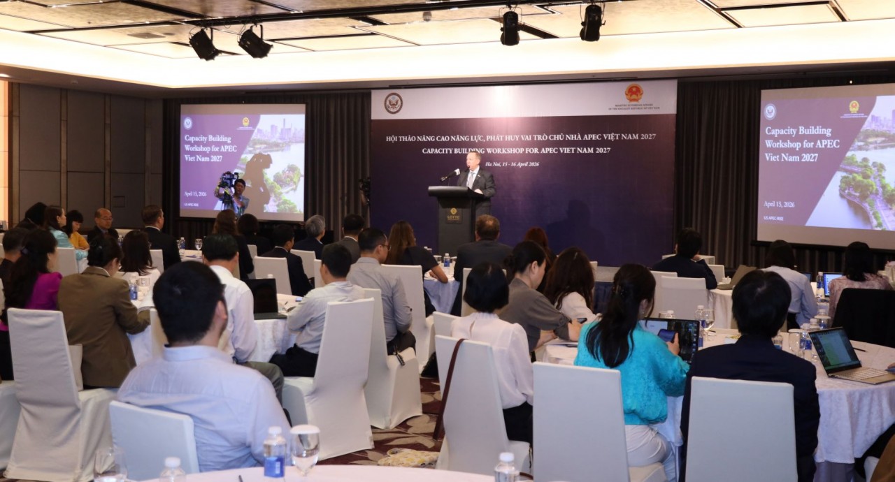 Việt Nam - Hoa Kỳ phối hợp nâng cao năng lực chuẩn bị cho Năm APEC Việt Nam 2027 Việt Nam - Hoa Kỳ phối hợp nâng cao năng lực chuẩn bị cho Năm APEC Việt Nam 2027