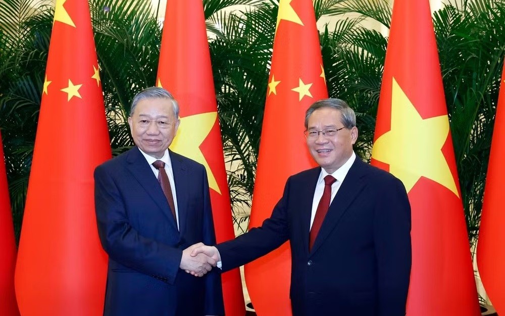 Tổng Bí thư, Chủ tịch nước Tô Lâm hội kiến Thủ tướng Trung Quốc Lý Cường