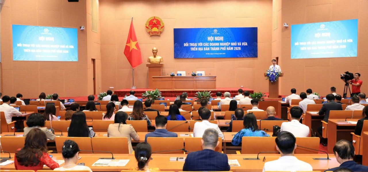 Hà Nội đối thoại doanh nghiệp nhỏ và vừa 2026: Gỡ “điểm nghẽn”, tiếp thêm xung lực tăng trưởng