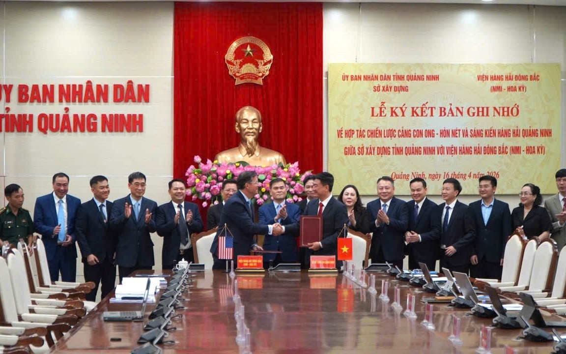 Quảng Ninh hợp tác với Hoa Kỳ phát triển cảng Con Ong - Hòn Nét