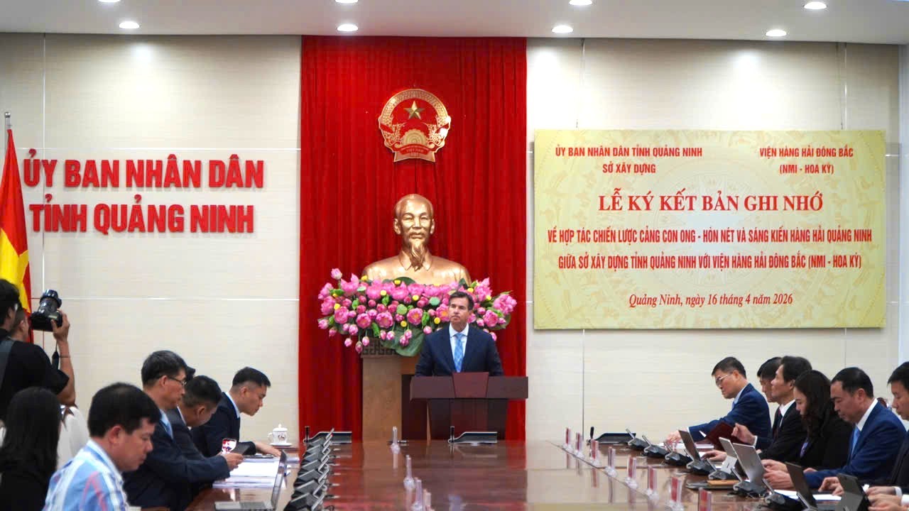 Quảng Ninh hợp tác với Hoa Kỳ phát triển Cảng Con Ong - Hòn Nét Quảng Ninh hợp tác với Hoa Kỳ phát triển Cảng Con Ong - Hòn Nét