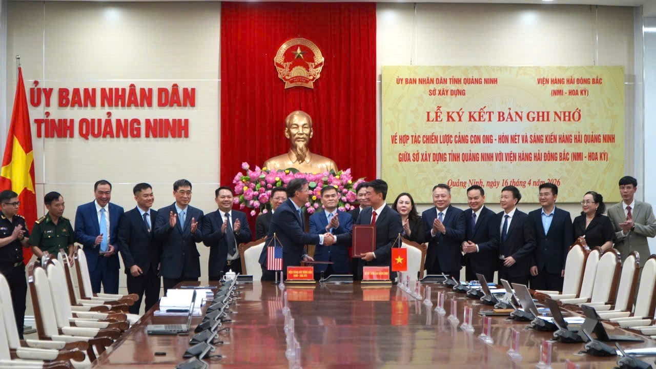 Quảng Ninh hợp tác với Hoa Kỳ phát triển Cảng Con Ong - Hòn Nét Quảng Ninh hợp tác với Hoa Kỳ phát triển Cảng Con Ong - Hòn Nét