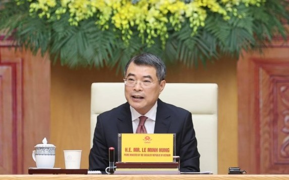 Thủ tướng Lê Minh Hưng làm việc với các doanh nghiệp hàng đầu của Hoa Kỳ