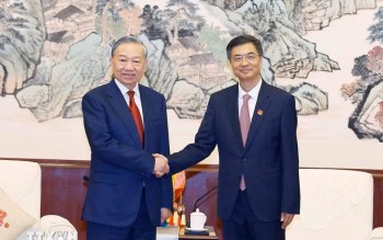 Tổng Bí thư, Chủ tịch nước Tô Lâm tiếp Bí thư Khu ủy Khu tự trị dân tộc Choang Quảng Tây