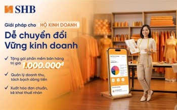 SHB đồng hành cùng hộ kinh doanh số hóa với chương trình ưu đãi lên tới 3 tỷ đồng