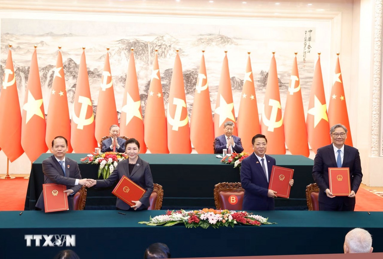 32 văn kiện hợp tác đã được ký kết trong khuôn khổ chuyến thăm cấp Nhà nước tới Trung Quốc của Tổng Bí thư, Chủ tịch nước Tô Lâm