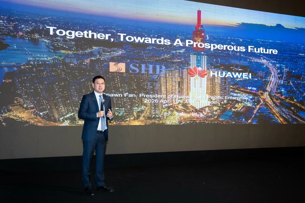 SHB hợp tác chiến lược với Huawei