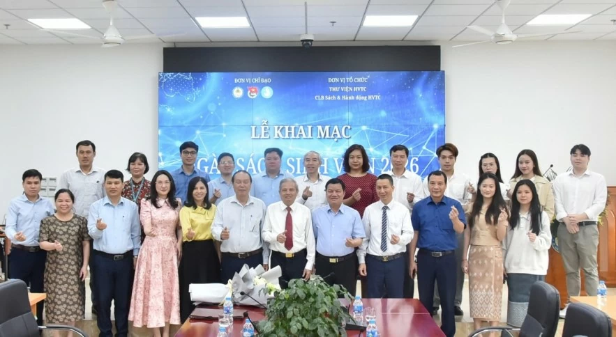 Học viện Tài chính khai mạc Ngày sách sinh viên năm 2026 Học viện Tài chính khai mạc Ngày sách sinh viên năm 2026