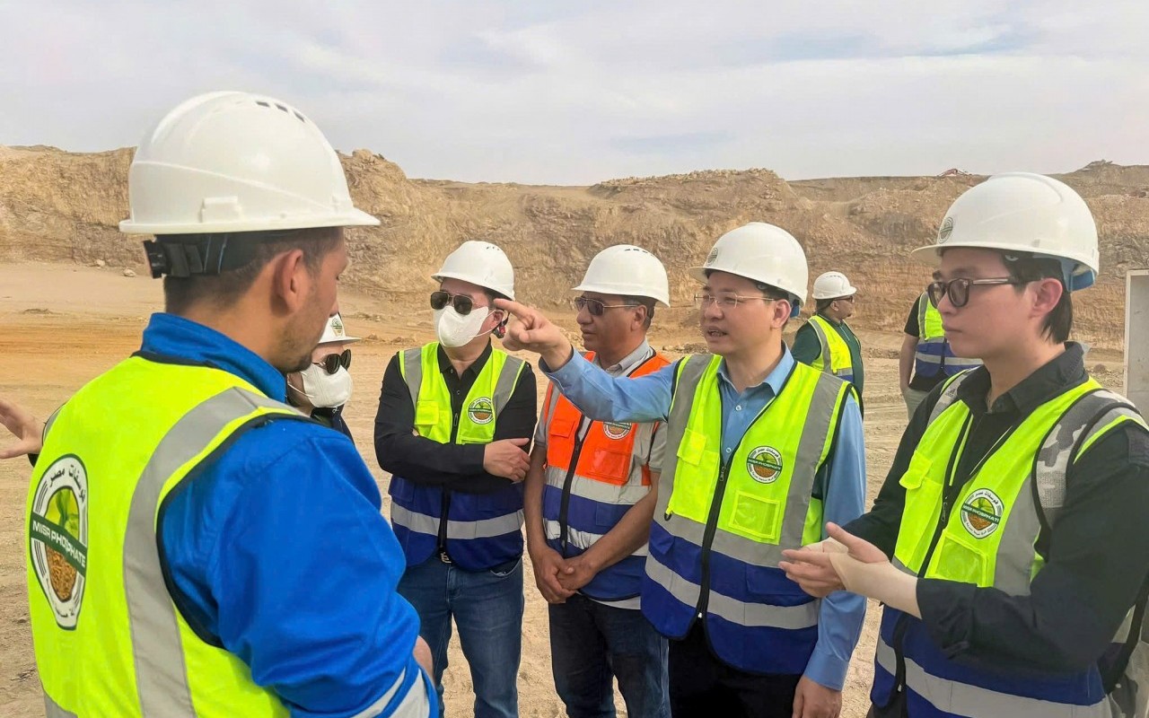 Chủ động từ gốc nguyên liệu: Vinachem mở rộng không gian phát triển tại Ai Cập