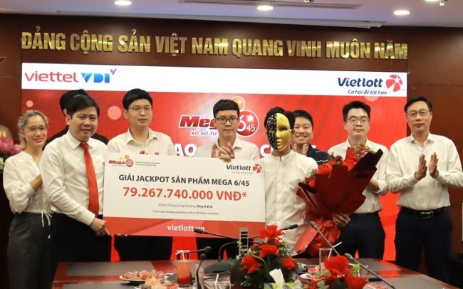 Gen Z văn phòng tại TP. Hồ Chí Minh trúng Jackpot xổ số tự chọn Mega 6/45 gần 80 tỷ đồng
