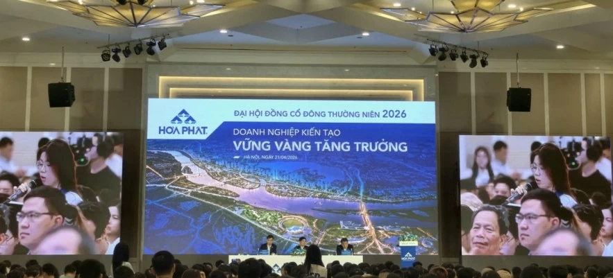 Hòa Phát đặt mục tiêu tăng trưởng doanh thu và lợi nhuận hai chữ số Hòa Phát đặt mục tiêu tăng trưởng doanh thu và lợi nhuận hai chữ số