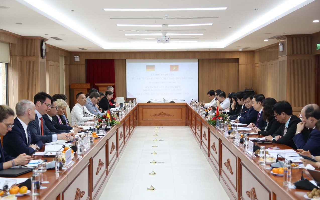 Tham vấn về Hợp tác tài chính giữa Chính phủ Việt Nam và Chính phủ Đức năm 2026