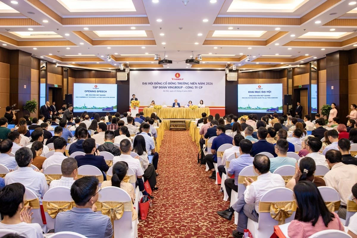 Vingroup đặt mục tiêu bứt phá năm 2026 với lợi nhuận sau thuế 35.000 tỷ đồng Vingroup đặt mục tiêu bứt phá năm 2026 với lợi nhuận sau thuế 35.000 tỷ đồng