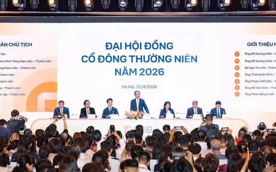 Đại hội đồng cổ đông SHB: Tăng vốn lên gần 59.000 tỷ đồng, chuẩn bị khởi công trụ sở biểu tượng năm 2027
