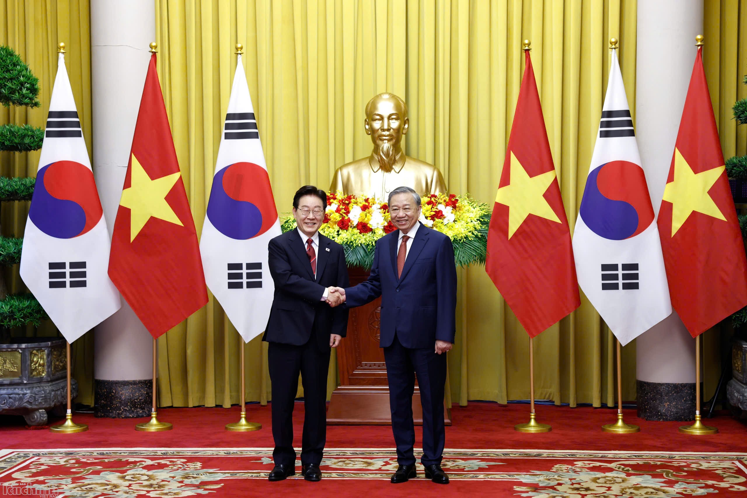 lễ đón tổng thống Hàn Quốc