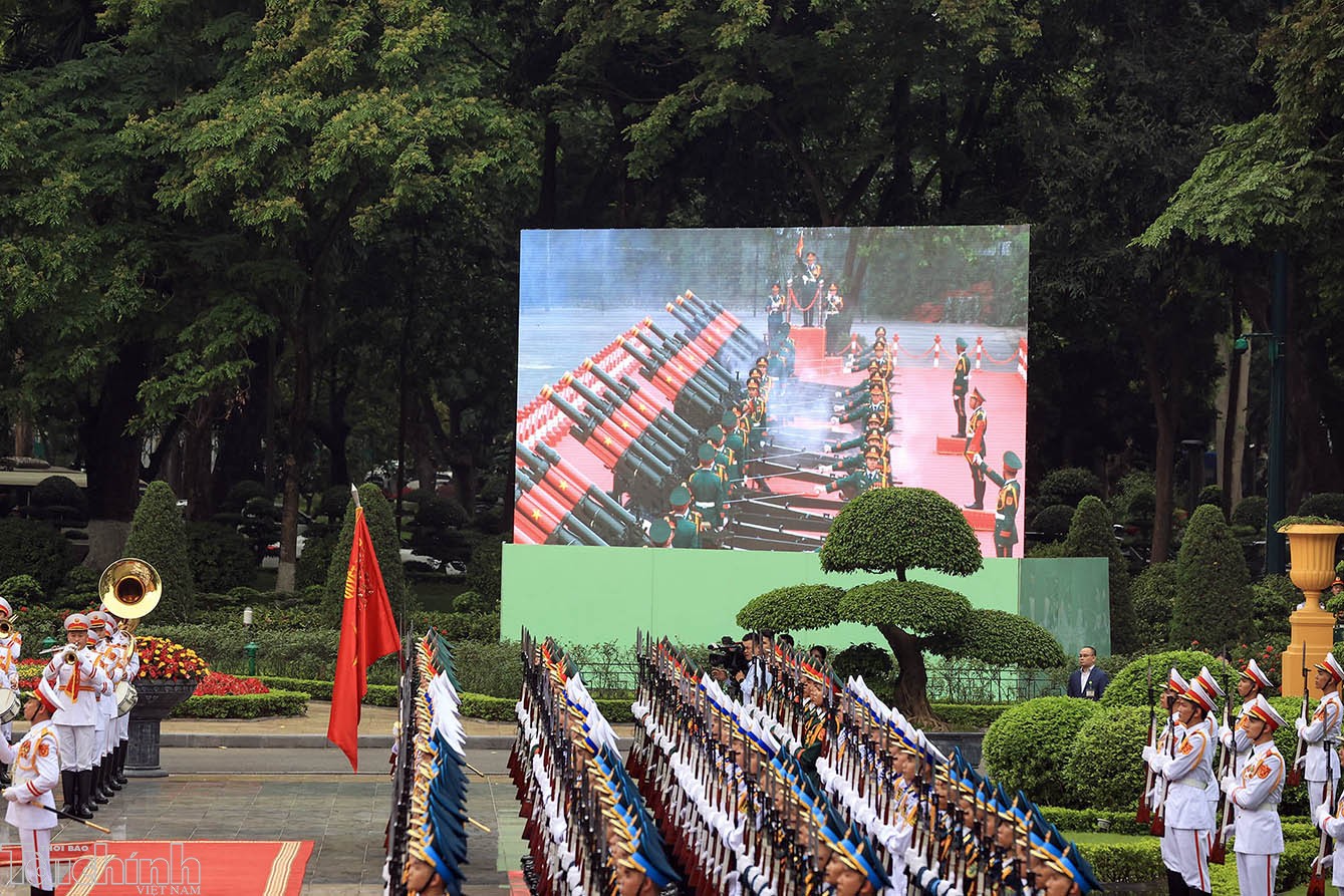 lễ đón tổng thống Hàn Quốc
