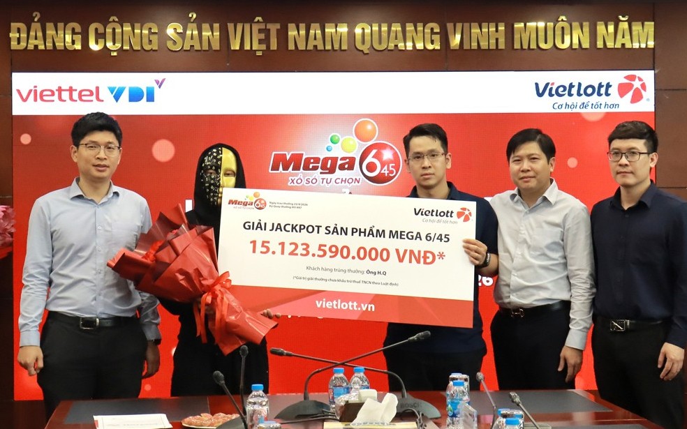 Duy trì thói quen chọn số theo phong thủy, người đàn ông Nghệ An trúng Jackpot hơn 15 tỷ đồng