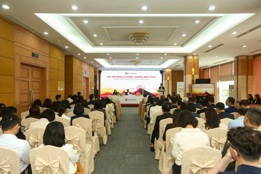 Đại hội đồng cổ đông thường niên 2026: SeABank chốt trả cổ tức 20,5%, tăng vốn lên 34.688 tỷ đồng Đại hội đồng cổ đông thường niên 2026: SeABank chốt trả cổ tức 20,5%, tăng vốn lên 34.688 tỷ đồng