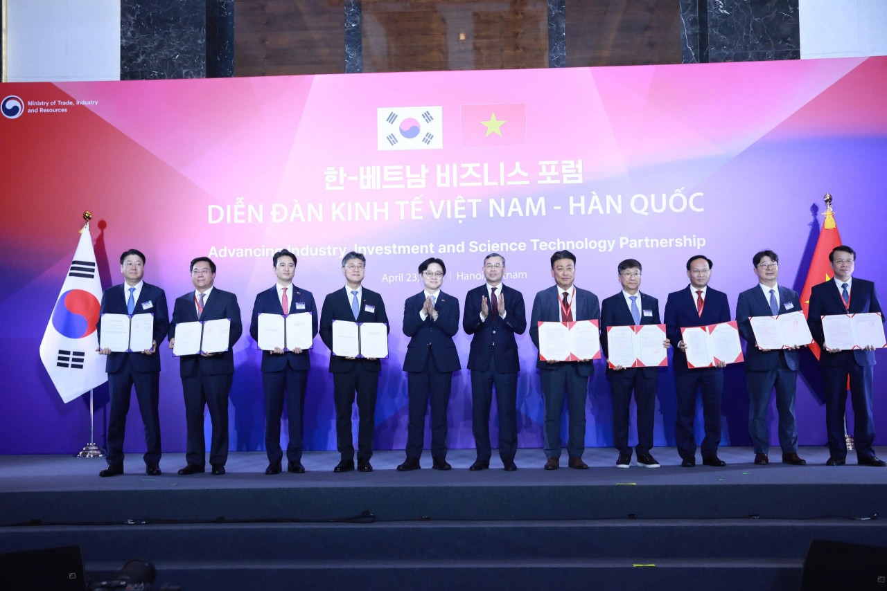Việt Nam - Hàn Quốc nâng cao quan hệ đối tác công nghiệp, đầu tư và khoa học công nghệ