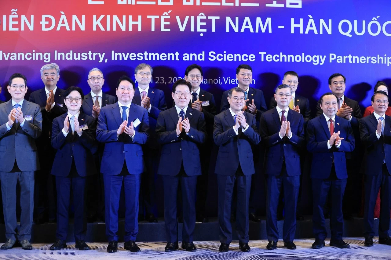 Việt Nam - Hàn Quốc hướng tới “kiến tạo tương lai” từ công nghệ và chuỗi cung ứng