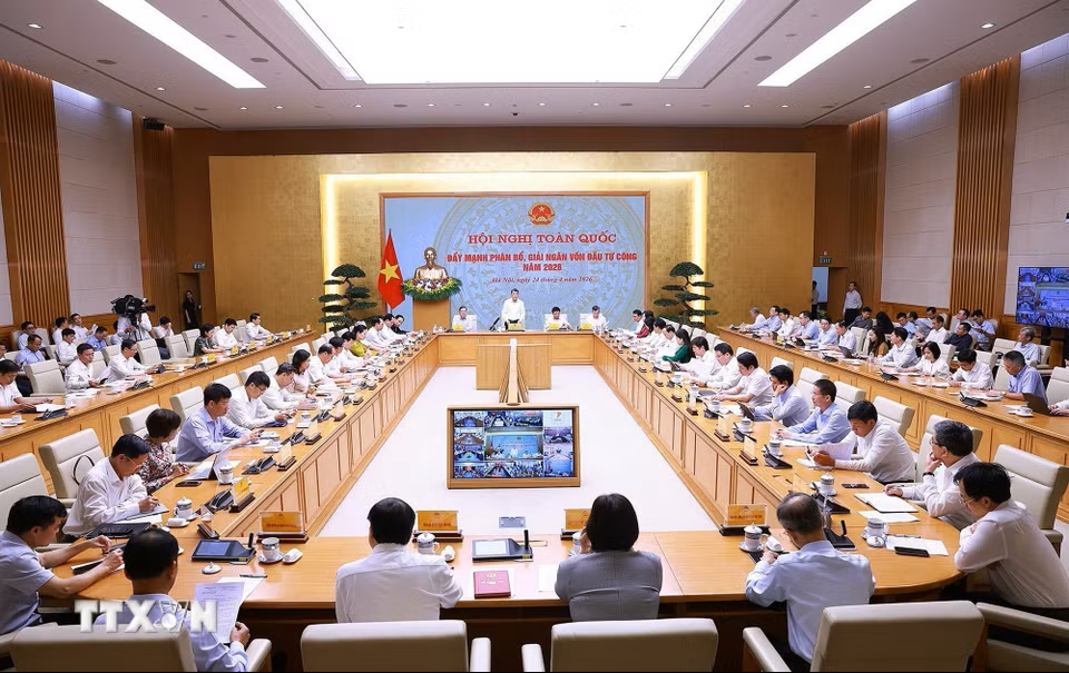 giải ngân vốn đầu tư công