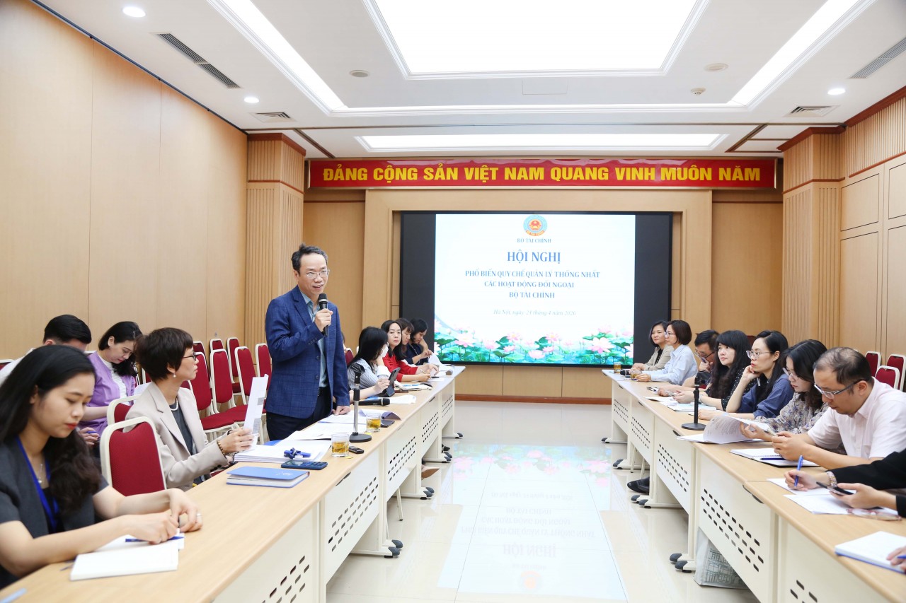 Phổ biến quy chế quản lý thống nhất các hoạt động đối ngoại của Bộ Tài chính