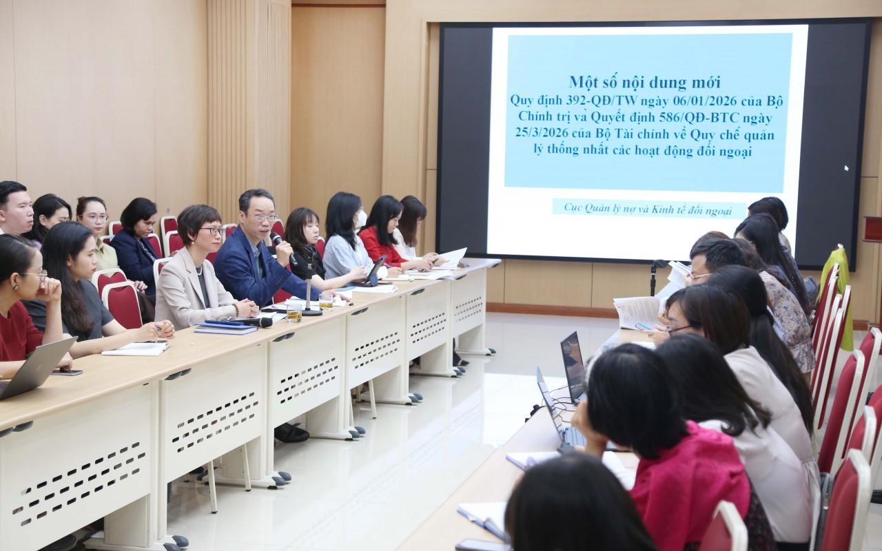 Phổ biến quy chế quản lý thống nhất các hoạt động đối ngoại của Bộ Tài chính