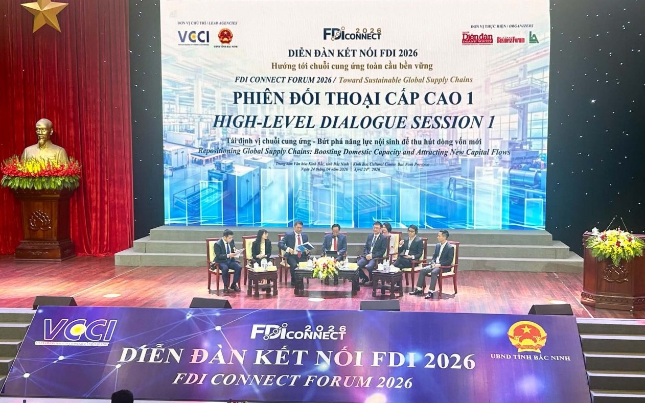 Kết nối FDI Connect 2026: Nâng vị thế Việt Nam trong chuỗi cung ứng toàn cầu