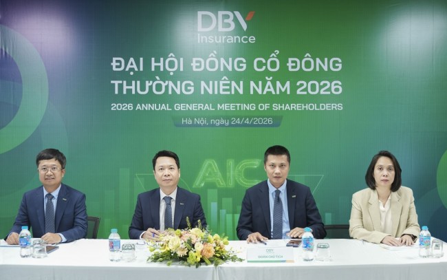 Đại hội cổ đông DBV: Tăng tốc doanh thu phí bảo hiểm gốc vượt 6.000 tỷ đồng, đặt mục tiêu bứt phá top 4