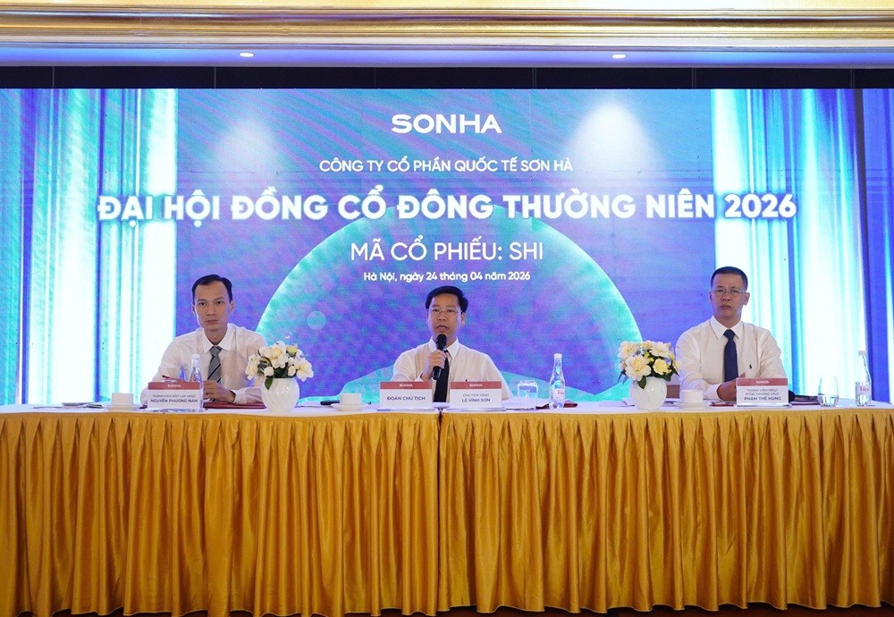Đại hội đồng cổ đông năm 2026: Sơn Hà đặt mục tiêu doanh thu 13.000 tỷ đồng
