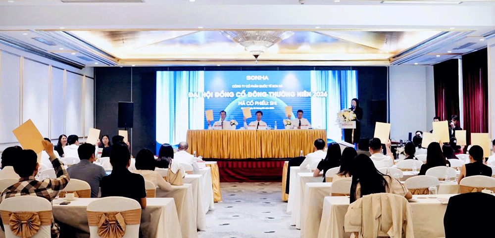 Đại hội đồng cổ đông năm 2026: Sơn Hà đặt mục tiêu doanh thu 13.000 tỷ đồng