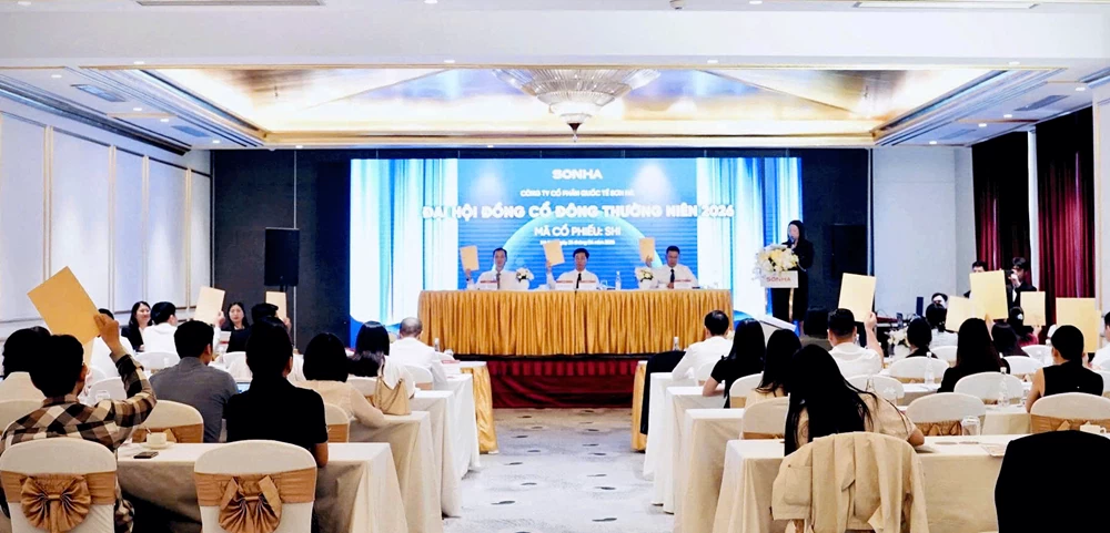 Đại hội đồng cổ đông năm 2026: Sơn Hà đặt mục tiêu doanh thu 13.000 tỷ đồng Đại hội đồng cổ đông năm 2026: Sơn Hà đặt mục tiêu doanh thu 13.000 tỷ đồng