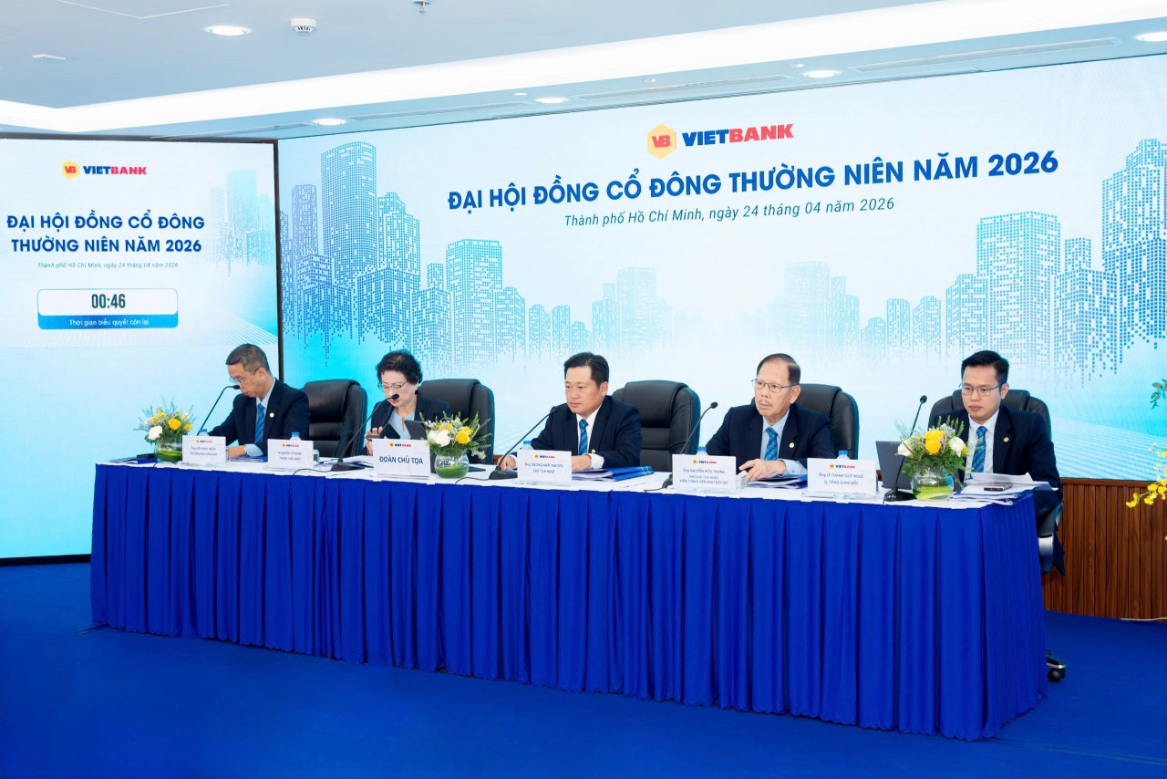 VietBank dự kiến lợi nhuận trước thuế năm 2026 đạt 2.100 tỷ đồng, niêm yết trên HOSE quý II/2026
