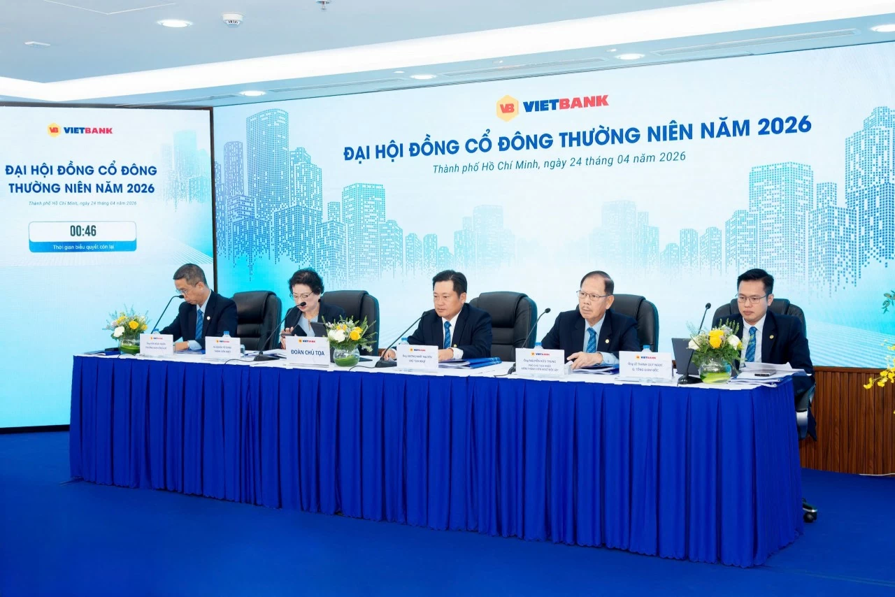 VietBank dự kiến lợi nhuận trước thuế năm 2026 đạt 2.100 tỷ đồng, niêm yết trên HOSE quý II/2026 VietBank dự kiến lợi nhuận trước thuế năm 2026 đạt 2.100 tỷ đồng, niêm yết trên HOSE quý II/2026