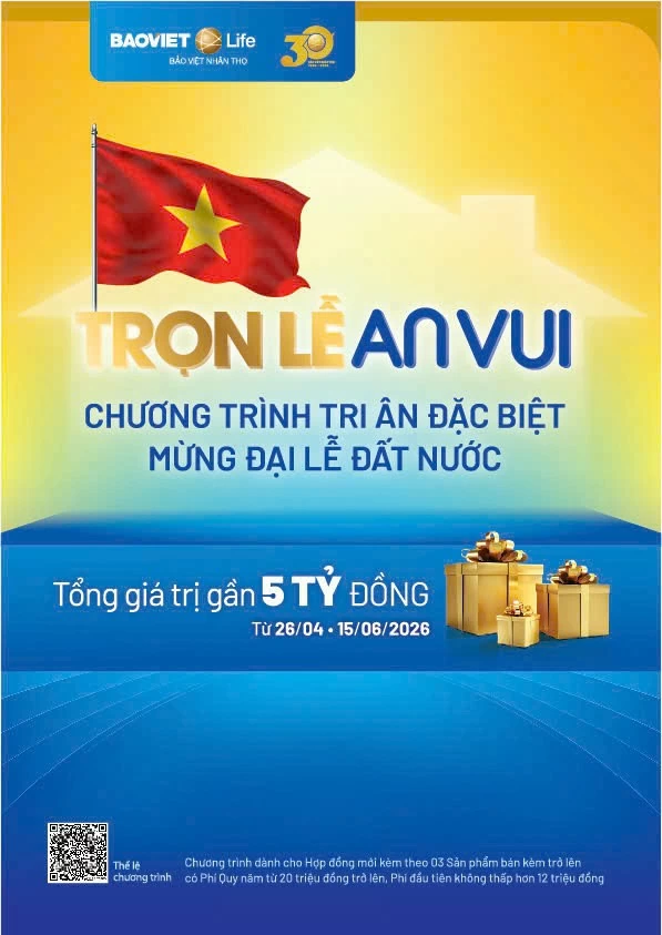 “Trọn Lễ an vui”: Bảo Việt Nhân thọ tri ân khách hàng dịp Lễ giỗ Tổ và 30/4 – 1/5 với 4.400 quà tặng ý nghĩa “Trọn Lễ an vui”: Bảo Việt Nhân thọ tri ân khách hàng dịp Lễ giỗ Tổ và 30/4 – 1/5 với 4.400 quà tặng ý nghĩa