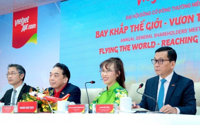 ĐHĐCD Vietjet 2026: Chia cổ tức 30%, tiếp tục mở rộng mạng bay, thu hút đầu tư quốc tế