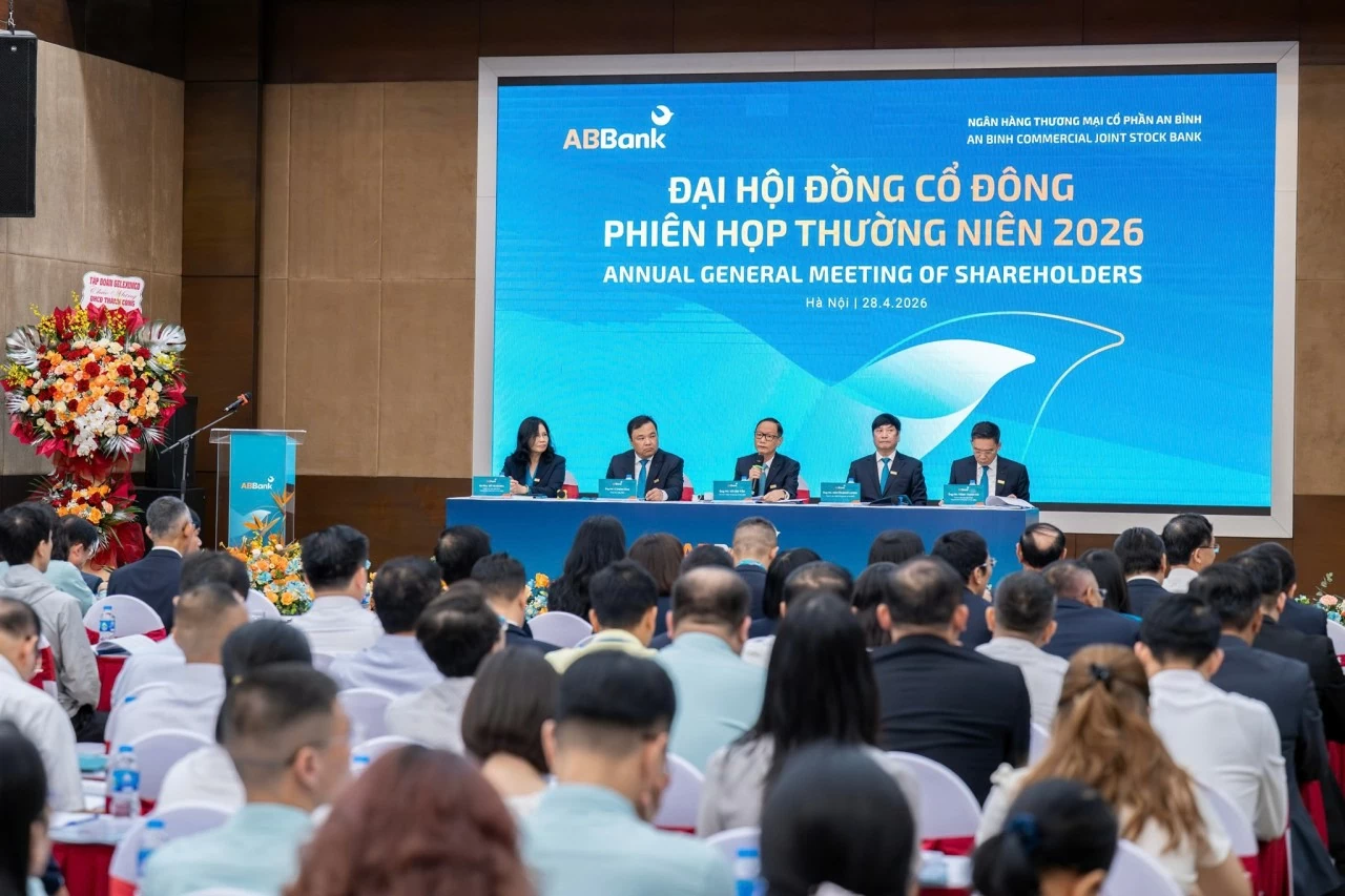 Đại hội đồng cổ đông ABBank: Tăng tốc trước thềm niêm yết HOSE, lãi 4.500 tỷ đồng, tín dụng tăng 9% Đại hội đồng cổ đông ABBank: Tăng tốc trước thềm niêm yết HOSE, lãi 4.500 tỷ đồng, tín dụng tăng 9%