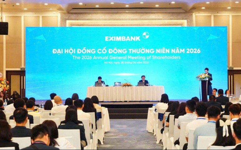 ĐHĐCĐ Eximbank 2026: Thông qua định hướng củng cố nền tảng và triển khai chiến lược 5 năm