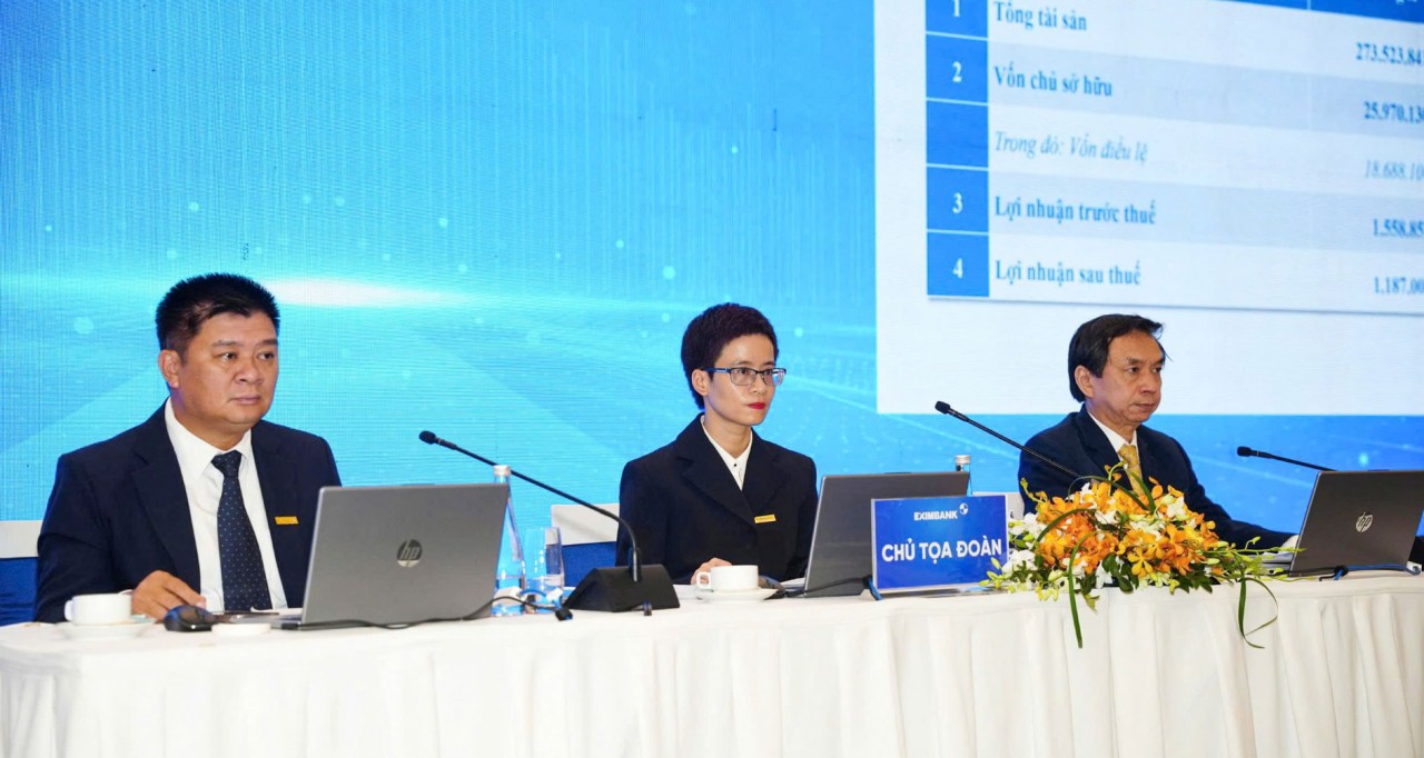 ĐHĐCĐ Eximbank 2026: Thông qua định hướng củng cố nền tảng và triển khai chiến lược 5 năm