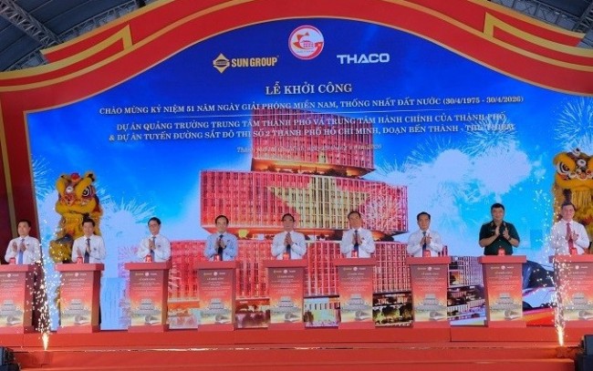 TP.Hồ Chí Minh đồng loạt khởi công hàng loạt dự án lớn