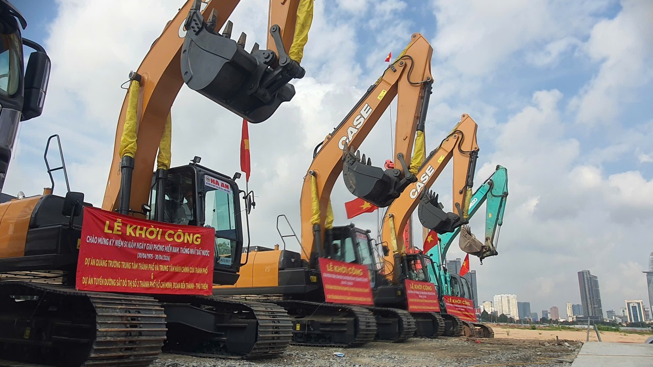 TP.Hồ Chí Minh đồng loạt khởi công hàng loạt dự án lớn