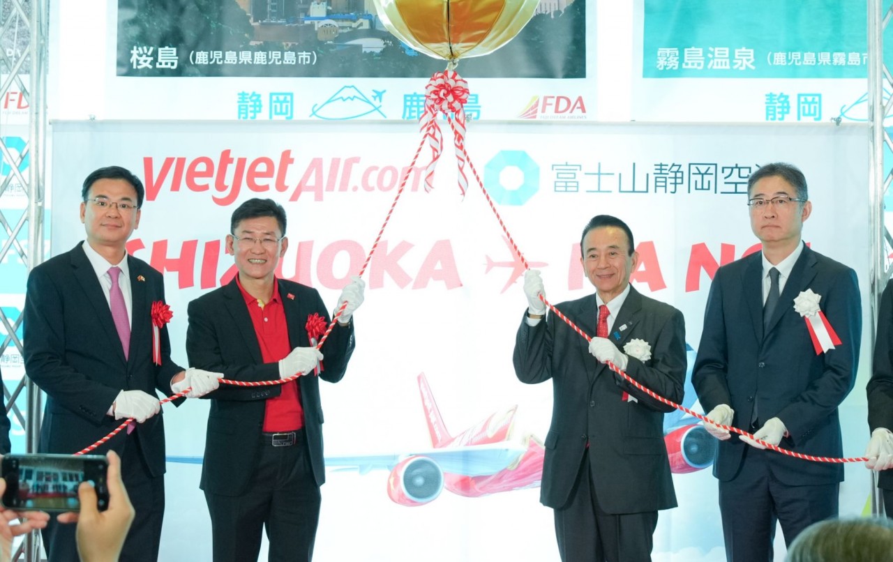 Vietjet khai trương đường bay thẳng Hà Nội - Shizuoka, dễ dàng bay thẳng đến quê hương núi Phú Sĩ