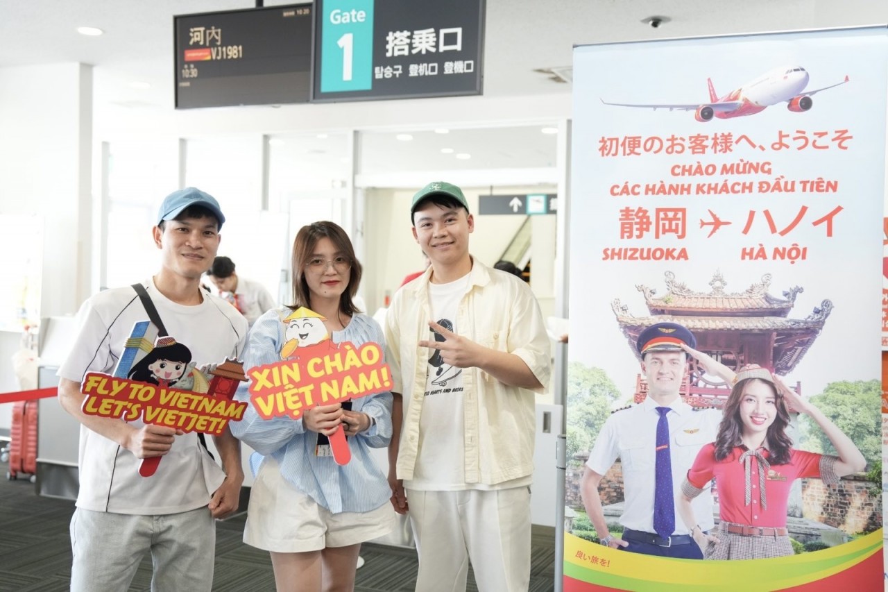 Vietjet khai trương đường bay thẳng Hà Nội - Shizuoka, dễ dàng bay thẳng đến quê hương núi Phú Sĩ