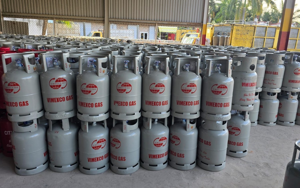 Giá gas bán lẻ tháng 5/2026 tăng mạnh theo xu hướng thế giới
