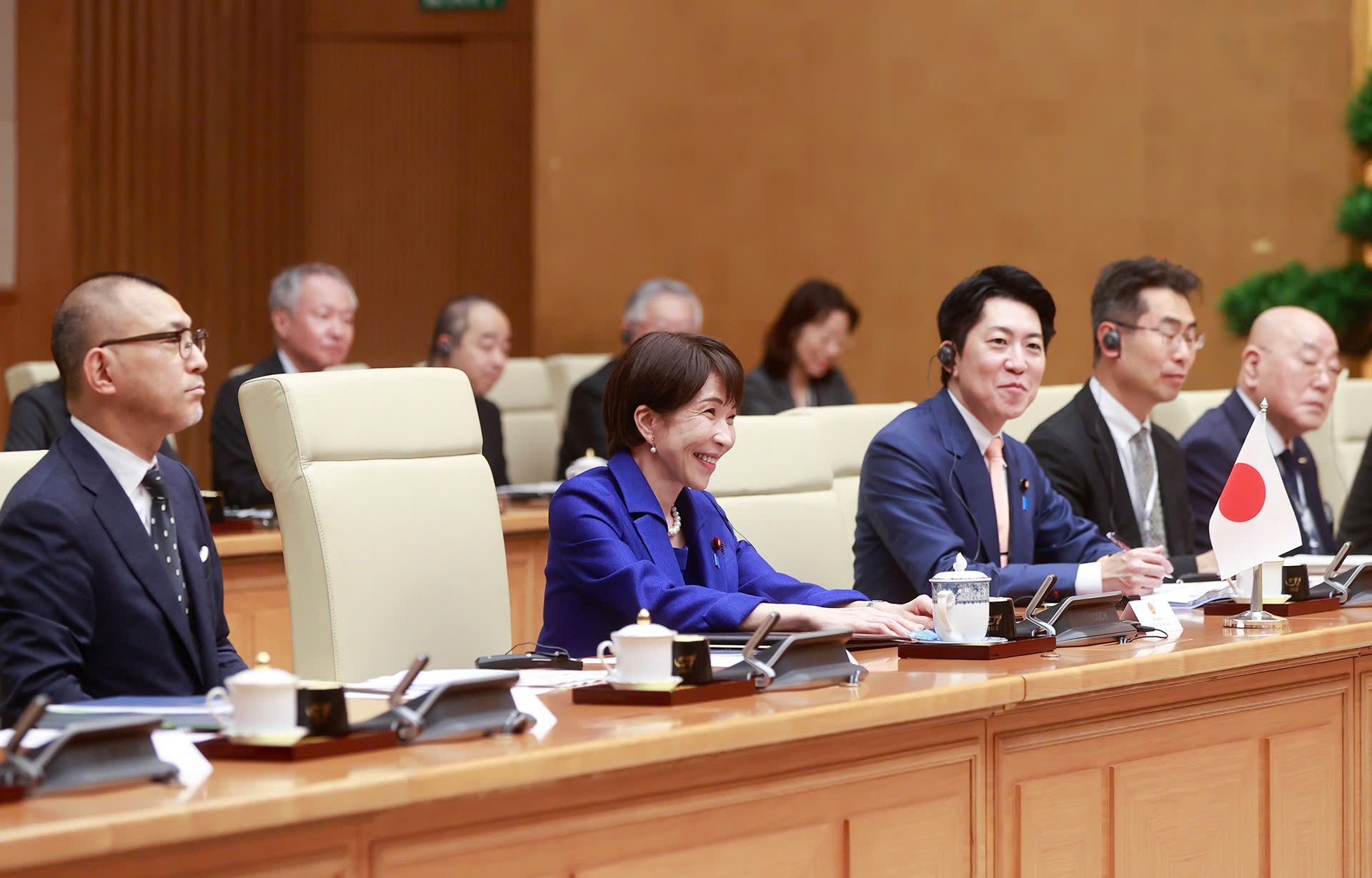 Thủ tướng Lê Minh Hưng chủ trì lễ đón Thủ tướng Nhật Bản Takaichi Sanae thăm chính thức Việt Nam