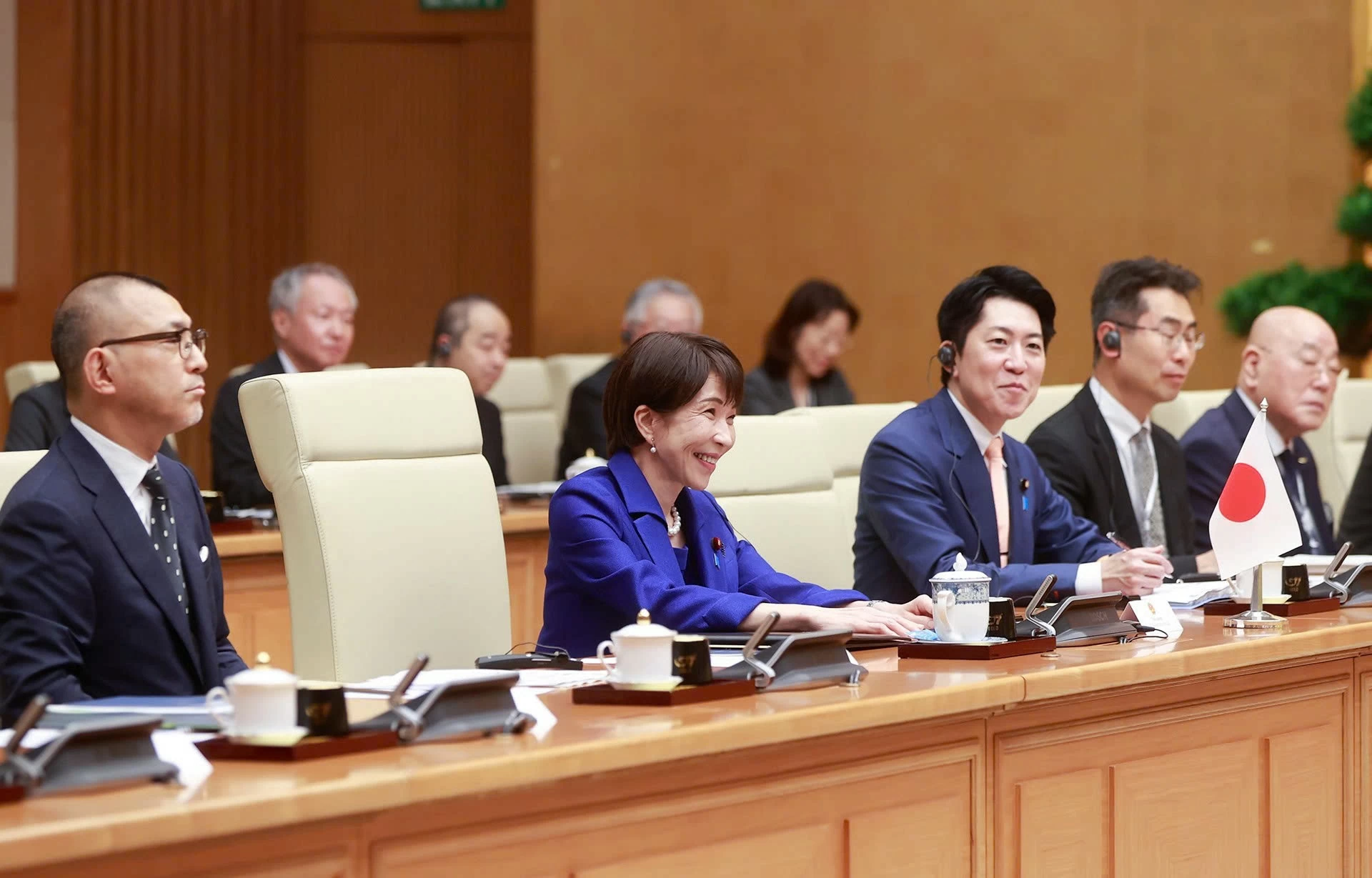Thủ tướng Lê Minh Hưng chủ trì lễ đón Thủ tướng Nhật Bản Takaichi Sanae thăm chính thức Việt Nam